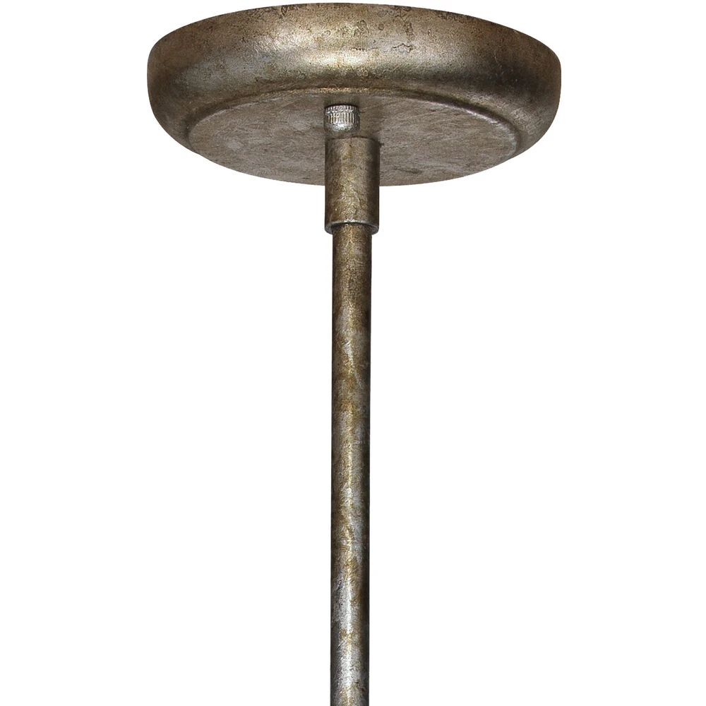 Andromeda 6 Light 24 Inch Champagne Leaf Chandelier Ceiling Light 2 Andromeda 6 Light 24 Inch Champagne Leaf Chandelier Ceiling Light - Image 2