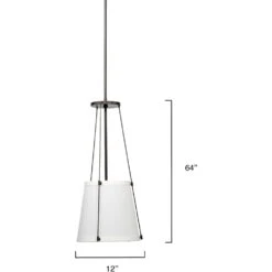 California 1 Light 12 Inch Oil Rubbed Bronze Pendant Ceiling Light -Outlet Jamie Aura Store 5cali obow 2