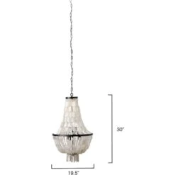 Capsize 5 Light 20 Inch Bronze Chandelier Ceiling Light -Outlet Jamie Aura Store 5caps chob 2