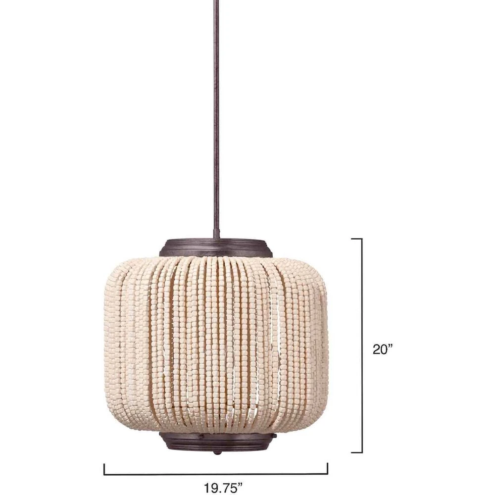 Eclair 4 Light 20 Inch Oil Rubbed Bronze Beaded Chandelier Ceiling Light 2 Eclair 4 Light 20 Inch Oil Rubbed Bronze Beaded Chandelier Ceiling Light - Image 2