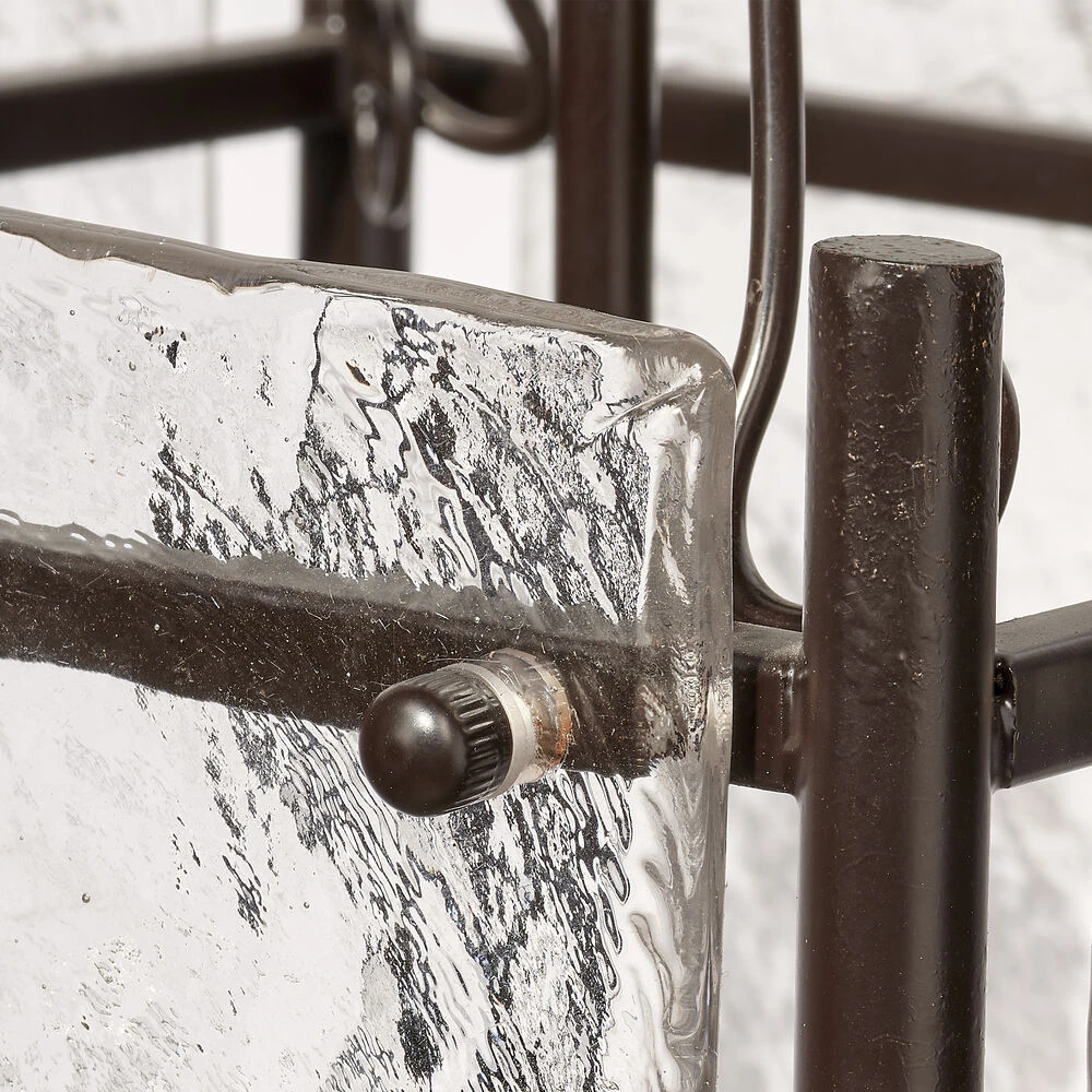 Glenn 4 Light 14 Inch Bronze And Oil Rubbed Bronze Chandelier Ceiling Light, Small 4 Glenn 4 Light 14 Inch Bronze And Oil Rubbed Bronze Chandelier Ceiling Light, Small - Image 4