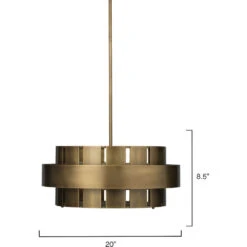 Orbit 3 Light 20 Inch Antique Brass Chandelier Ceiling Light -Outlet Jamie Aura Store 5orbi chab 6