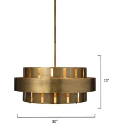 Orbit 4 Light 30 Inch Antique Brass Chandelier Ceiling Light -Outlet Jamie Aura Store 5orbi lgab 5