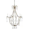 Scarlett 12 Light 34 Inch Champagne And Clear Chandelier Ceiling Light