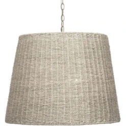 Willow 2 Light 24 Inch Natural Seagrass Chandelier Ceiling Light 10 Willow 2 Light 24 Inch Natural Seagrass Chandelier Ceiling Light -Outlet Jamie Aura Store 5will chna 4