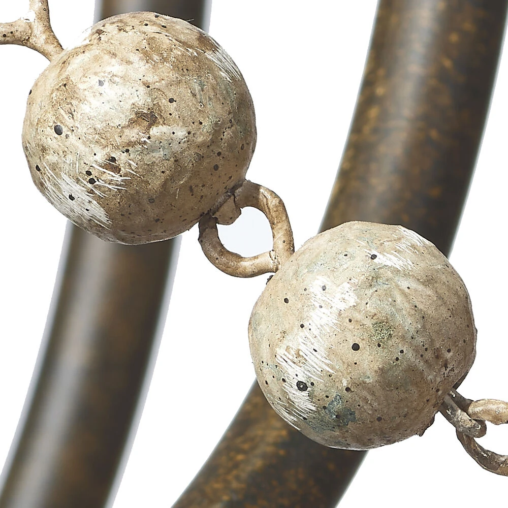 Yellowstone 5 Light 29 Inch Rust And Natural Chandelier Ceiling Light 4 Yellowstone 5 Light 29 Inch Rust And Natural Chandelier Ceiling Light - Image 4