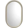 Altitude Oval 39 X 24 Inch Dove Grey Splash Mirror