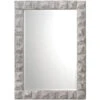 Astor 39 X 28 Inch Grey Plaster Wall Mirror