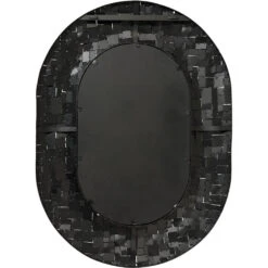 Enigma 38 X 28 Inch Black Mirror -Outlet Jamie Aura Store 6enig mibk 4