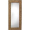 Harbor 80 X 35 Inch Natural Seagrass Floor Mirror