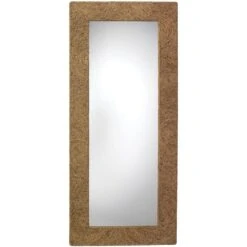 Harbor 80 X 35 Inch Natural Seagrass Floor Mirror