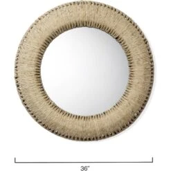 Hollis 36 X 36 Inch Natural Mirror -Outlet Jamie Aura Store 6holl rndow 2