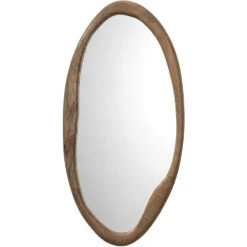 Organic 39 X 19.5 Inch Natural Wood Mirror