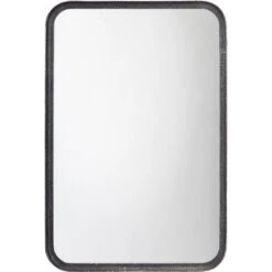 Principle 36 X 24 Inch Black Vanity Mirror