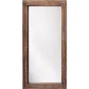Reclaimed 60 X 30 Inch Grey Floor Mirror