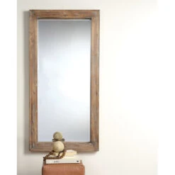 Reclaimed 60 X 30 Inch Grey Floor Mirror 11 Reclaimed 60 X 30 Inch Grey Floor Mirror -Outlet Jamie Aura Store 6recl flgr 5