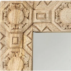 Relief 36 X 24 Inch Natural Mirror -Outlet Jamie Aura Store 6reli rectna 3