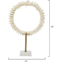 Arena Ring 19 X 13 Inch Sculptures, Set Of 2 9 Arena Ring 19 X 13 Inch Sculptures, Set Of 2 -Outlet Jamie Aura Store 7aren cream 8202