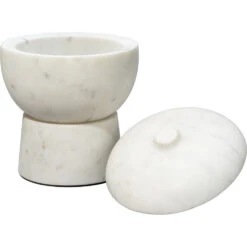 Bennett 6 X 5 Inch Storage Bowl With Lid, Medium 17 Bennett 6 X 5 Inch Storage Bowl With Lid, Medium -Outlet Jamie Aura Store 7benn mdwh 8