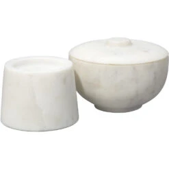 Bennett 5 X 4 Inch Storage Bowl With Lid, Small -Outlet Jamie Aura Store 7benn smwh 7