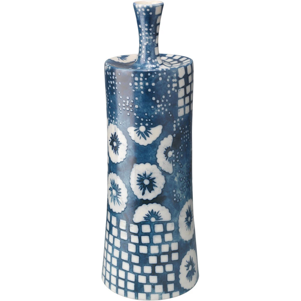 Block Print 12 X 4.75 Inch Vases, Set Of 4 12 Block Print 12 X 4.75 Inch Vases, Set Of 4 - Image 12