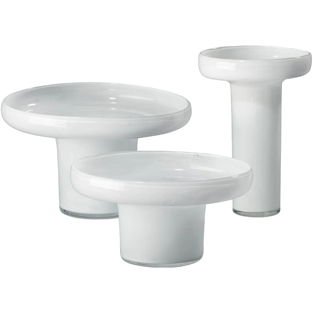 Bloom 9.5 X 7 Inch Vessels, Set Of 3 1 Bloom 9.5 X 7 Inch Vessels, Set Of 3