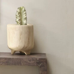 Canyon 12 X 9.5 Inch Wooden Vase -Outlet Jamie Aura Store 7cany vana 8