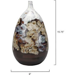 Collage 16 X 9 Inch Vase -Outlet Jamie Aura Store 7coll lgbkbr 2