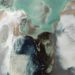 Collage 11 X 9 Inch Vase 9 Collage 11 X 9 Inch Vase -Outlet Jamie Aura Store 7coll mdbkbr close up