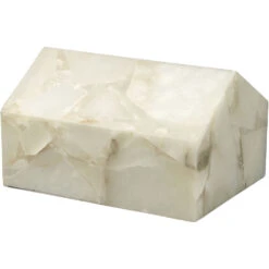 Long House Alabaster Decorative Object