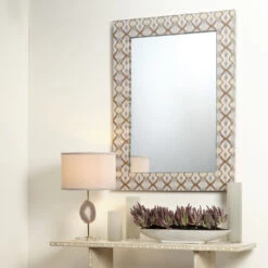 Kaleidoscope 48 X 36 Inch Blue Mirror -Outlet Jamie Aura Store 7kale mili 6