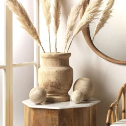 Laguna 17.75 X 13.5 Inch Wooden Vase 11 Laguna 17.75 X 13.5 Inch Wooden Vase -Outlet Jamie Aura Store 7lagu vawd 2