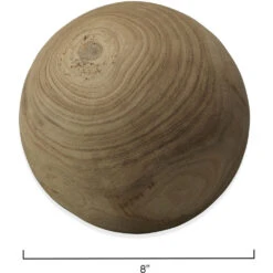 Malibu Natural Wood Wood Balls, Set Of 3 -Outlet Jamie Aura Store 7mali natu 4