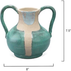 Maye Two Handled 8 X 8 Inch Vessel -Outlet Jamie Aura Store 7maye veaq 5