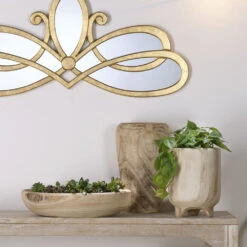 Ojai 17 X 7 Inch Wooden Vase -Outlet Jamie Aura Store 7ojai smwd 6