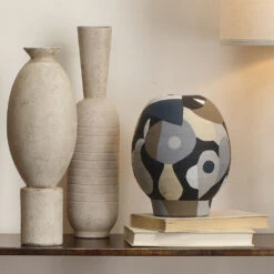 Pablo 9.75 X 8 Inch Vase -Outlet Jamie Aura Store 7pabl shne 5