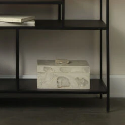 Parthenon 12 X 8 Inch Pearl Resin & Clear Mica Box 7 Parthenon 12 X 8 Inch Pearl Resin & Clear Mica Box -Outlet Jamie Aura Store 7part bxpecl alternate image beauty crop 1 spring 2021