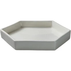 Porto White Ceramic Tray