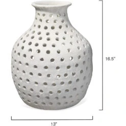 Porous 17 X 13 Inch Vase -Outlet Jamie Aura Store 7poru smwh 2