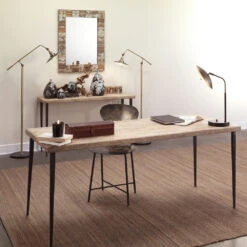 Ranch Dressing 36 X 28 Inch Natural Faux Horn Mirror -Outlet Jamie Aura Store 7rect mdfho 2