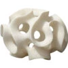 Ribbon White Decorative Sphere