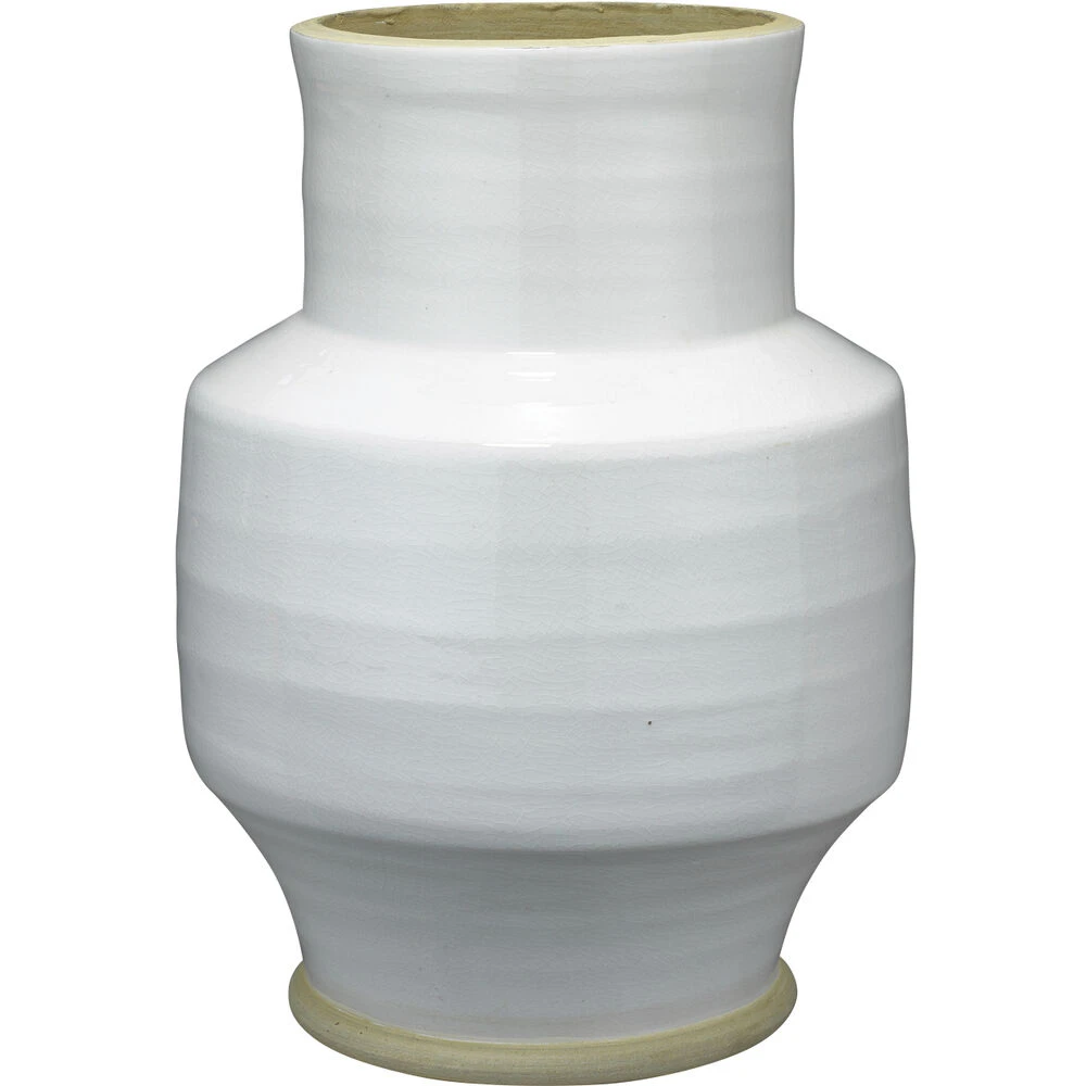 Solstice Ceramic 13 X 9 Inch Vase 1 Solstice Ceramic 13 X 9 Inch Vase