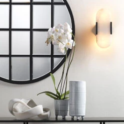 Striae 12 X 5 Inch Vessels, Set Of 3 18 Striae 12 X 5 Inch Vessels, Set Of 3 -Outlet Jamie Aura Store 7stri vecr 8