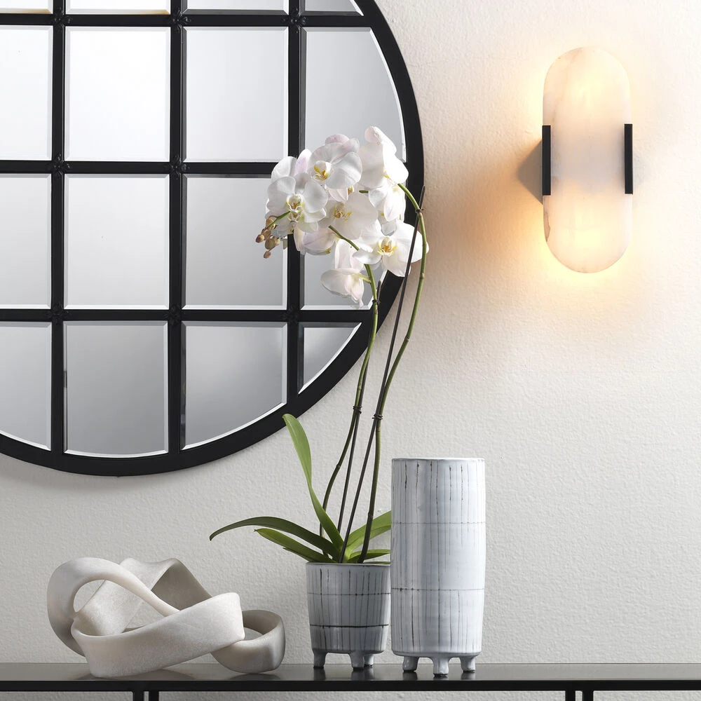 Striae 12 X 5 Inch Vessels, Set Of 3 9 Striae 12 X 5 Inch Vessels, Set Of 3 - Image 9