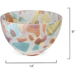 Watercolor 14 X 9 Inch Bowl -Outlet Jamie Aura Store 7wate lgmc 2