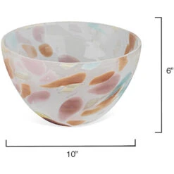 Watercolor 10 X 6 Inch Bowl -Outlet Jamie Aura Store 7wate mdmc 5