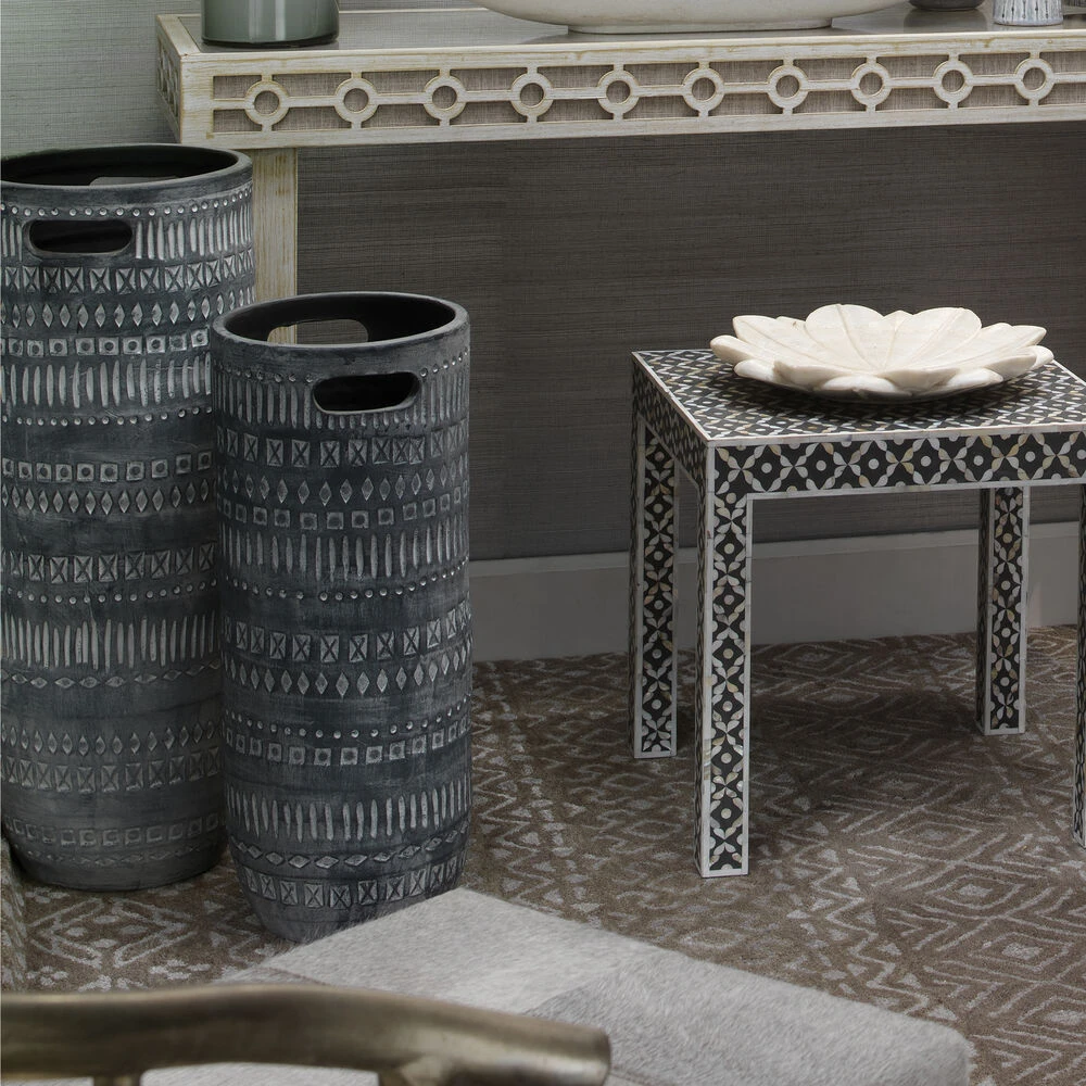 Zion Ceramic 29 X 11 Inch Vase 2 Zion Ceramic 29 X 11 Inch Vase - Image 2