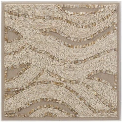 Big Wave Natural Shell Wall Art