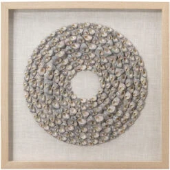 Bora Bora Off White Framed Wall Art