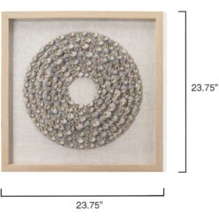 Bora Bora Off White Framed Wall Art -Outlet Jamie Aura Store 8bora taup 6